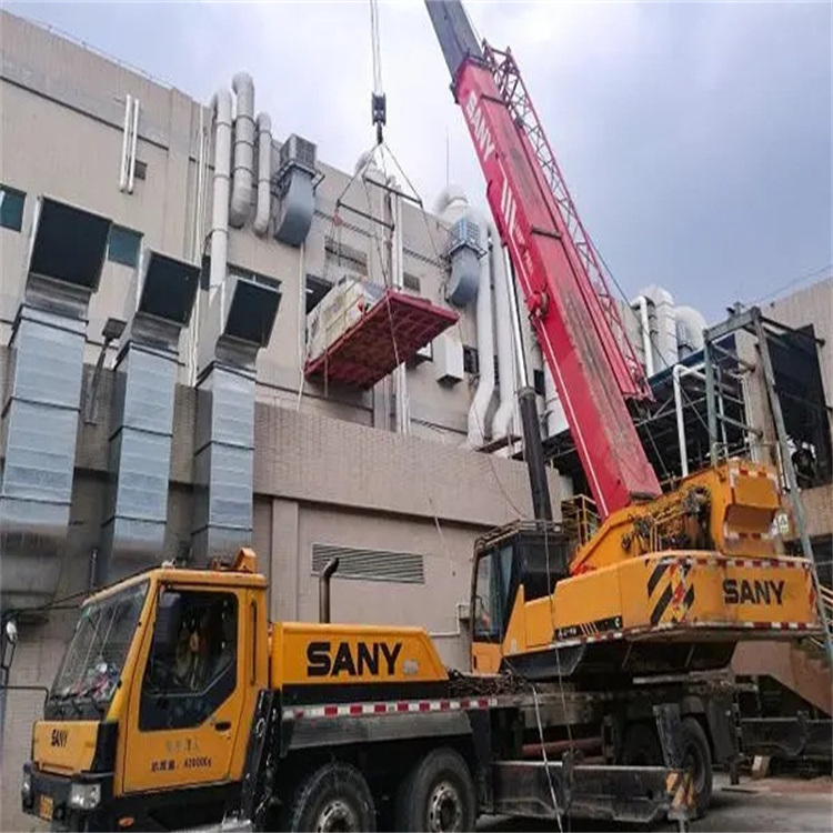 定安租赁大型汽车吊，助力工程项目高效进行