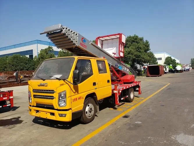 定安附近云梯车出租 砂石搬运